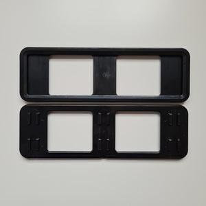 Klika -  Prijskaartraam 210x59mm zwart X