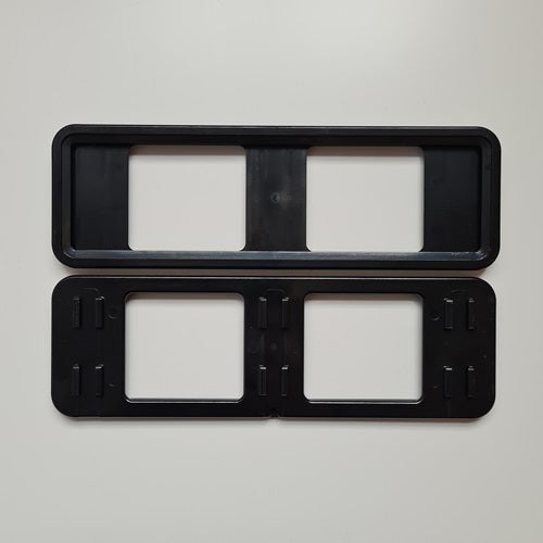 Klika - Price card frame 210x59mm black
