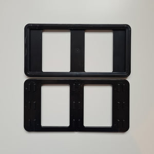Klika - Cornice per cartellino dei prezzi 210x99mm nera 50 pezzi