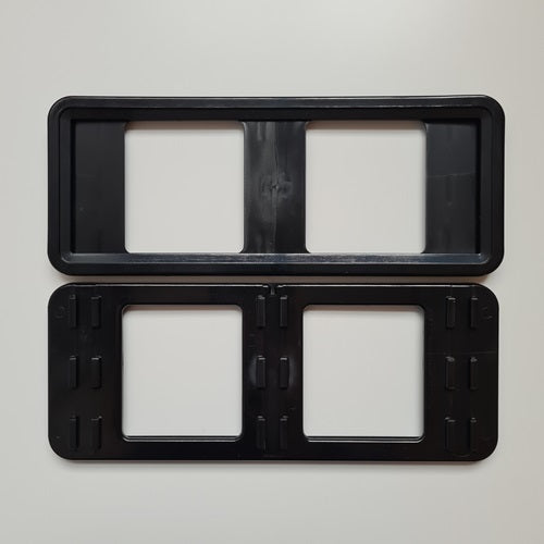 Klika -  Prijskaartraam 210x74mm zwart