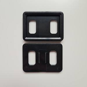 Klika -  Prijskaartraam A9 52x37mm zwart X