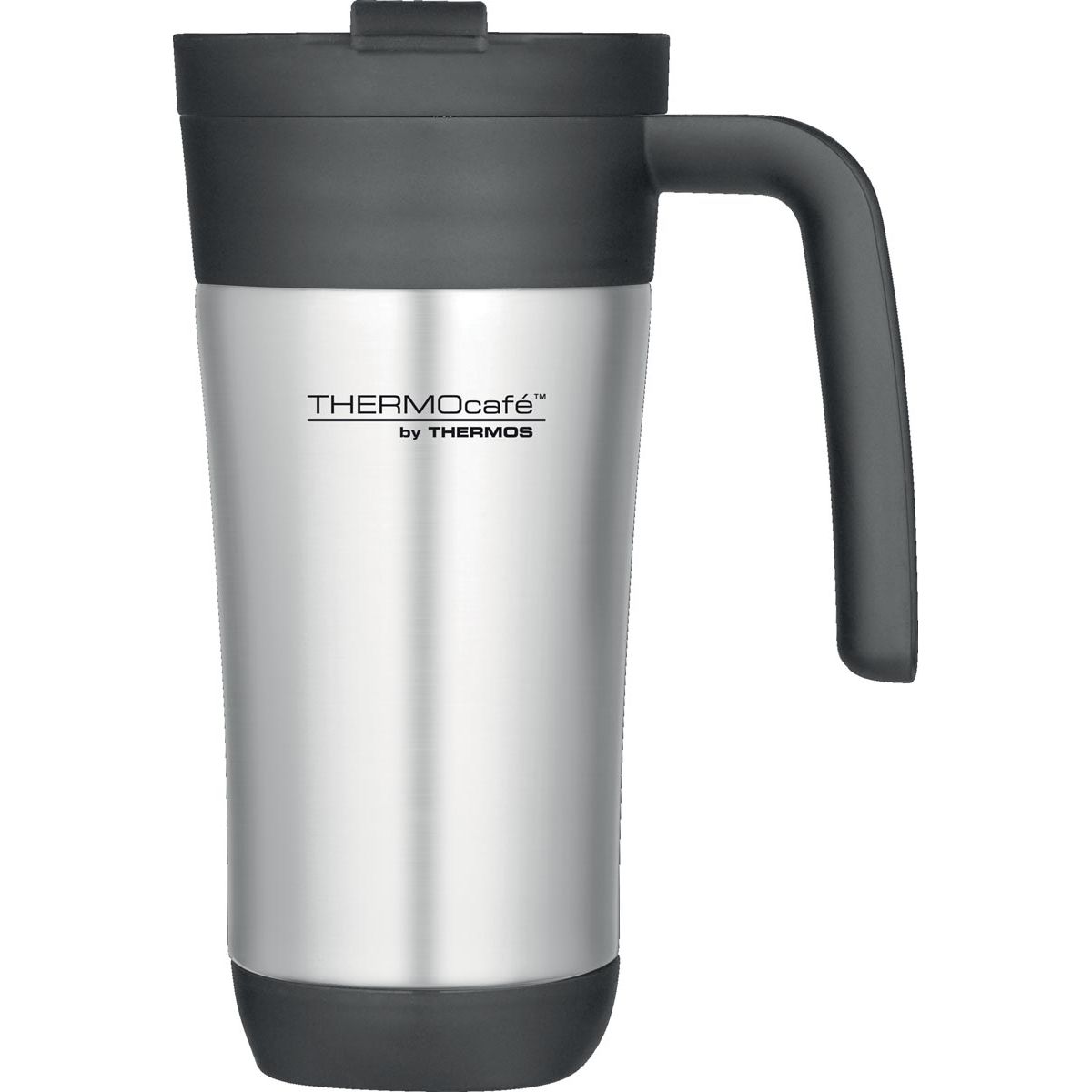 Termo - taza de viaje Thermocafé en acero inoxidable, capacidad 425 ml