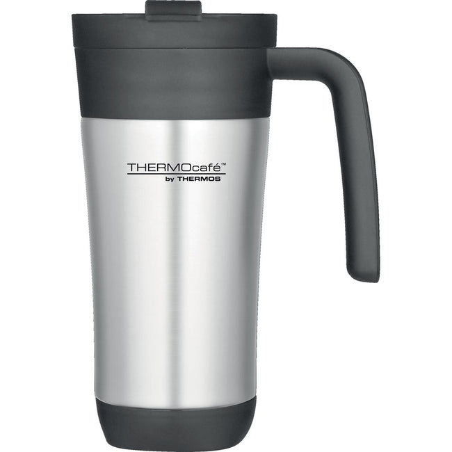 Termo - taza de viaje Thermocafé en acero inoxidable, capacidad 425 ml