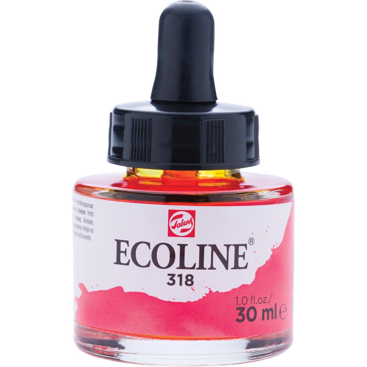 Talens - Flacone acquerello Ecoline da 30 ml, carminio
