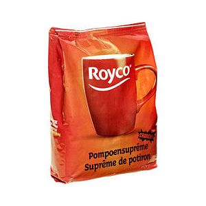 Royco - Suppenmaschinenbeutel Kürbis Oberste | Einbacken Sie eine 70 -Portion 2 Stücke
