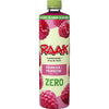 Raak -   siroop framboos Zero Sugar, fles van 75 cl