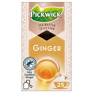 Pickwick - Thee pickwick master selection ginger 25st | Pak a 25 stuk