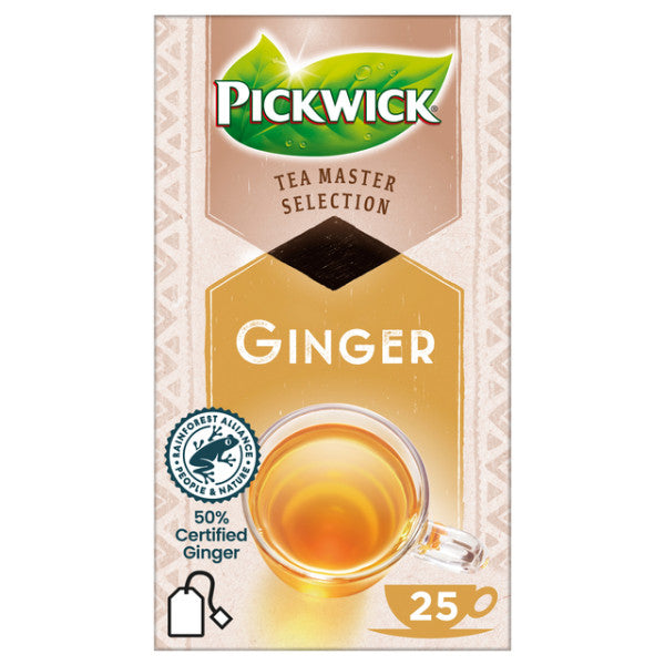 Pickwick - Tea Pickwick Master Selection Ginger 25st | Prendre 25 pièces