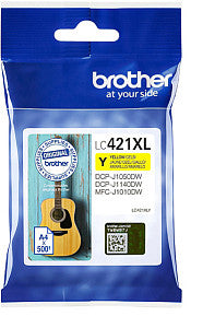 Brother - Inktcartridge brother lc-421xly geel | 1 stuk