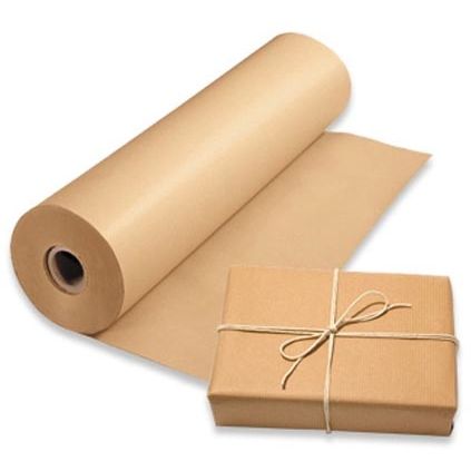 Klika - Carta da regalo in rotolo, 70 g/m², ft 300 m x 70 cm, kraft
