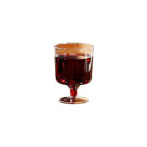 Papstar - Weinglas Pap 200ml 72 mm Plastik Transparent | Ein 20 -Seal x 10 -Stück