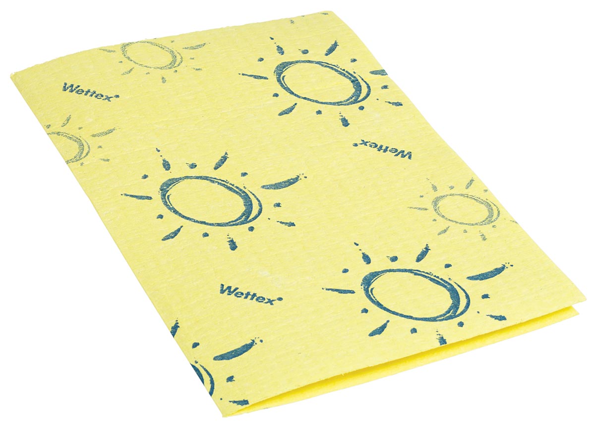 Vileda - Sponsdoek Wettex Soft, gelb, Packung mit 10 Stück