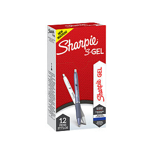 Sharpie - Gselwriter IE S -gel Fashion Assorti Blue -Writing | 12 pièces