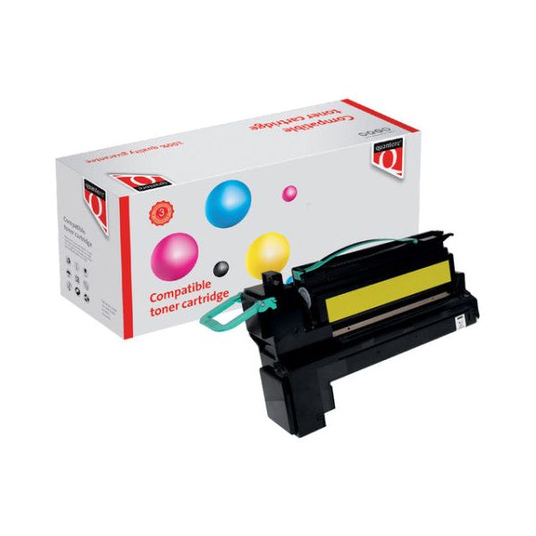 Tonercartridge quantore Alternative pour lexmark x792x2yg jaune