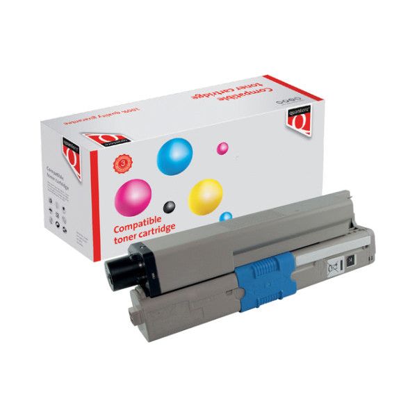 Quantore - Tonercartridge qua oki 46507616 zwart