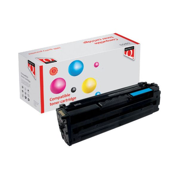 Tonercartridge quantore Alternative pour Samsung CLT-C506L / ELS BLAUW