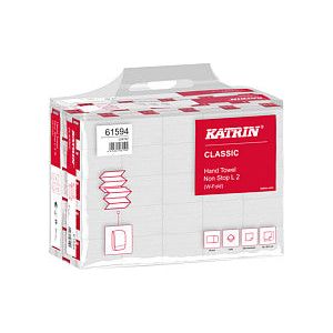 Katrin - Handdoek katrin w-vouw clas 2lgs 20.3x32cm 120st | Pak a 25 stuk