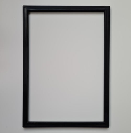 Klika - Cornice per cartellino dei prezzi A4 nera Deco