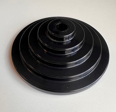 Klika - Plate de pied Black Track Sorm Deco 1 / Déco 2 - 10 pièces