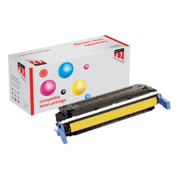 Tonercartridge Quantore Alternative für HP CB402A Geel