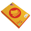 Quantore - Kopierpapier Farbe A4 80gr tiefgelb 500 Blatt | 5 Stück