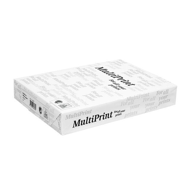 Multiprint -  Kopieerpapier A4 75gr wit 500 vel | 5 stuks