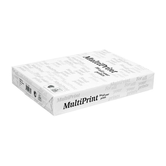 Multiprint - Copier Paper Multiprint A4 75gr White | Pak une feuille de 500 | 5 pièces