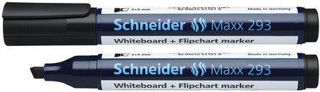 Schneider - pizarra blanca + marcador de rotafolio Maxx 293 negro