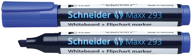 Schneider - whiteboard + flipchart marker Maxx 293 blue