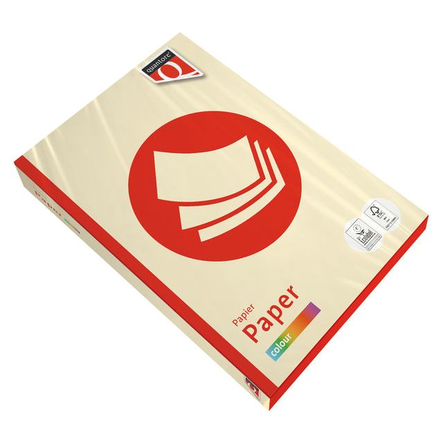 FASTPRINT - Papier Fastprint A4 80GR Ivory | Pak ein 500 Blatt | 5 Stücke