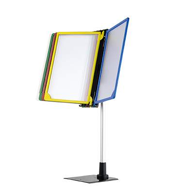 Klika - PLU standard 1x regolabile -5xA4 nero 2 pezzi