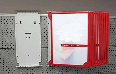 Klika - Support mural PLU avec 10 fenêtres A4 noir