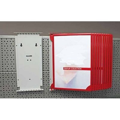 Klika - PLU Wandhalter mit 10 Fenstern A4 schwarz