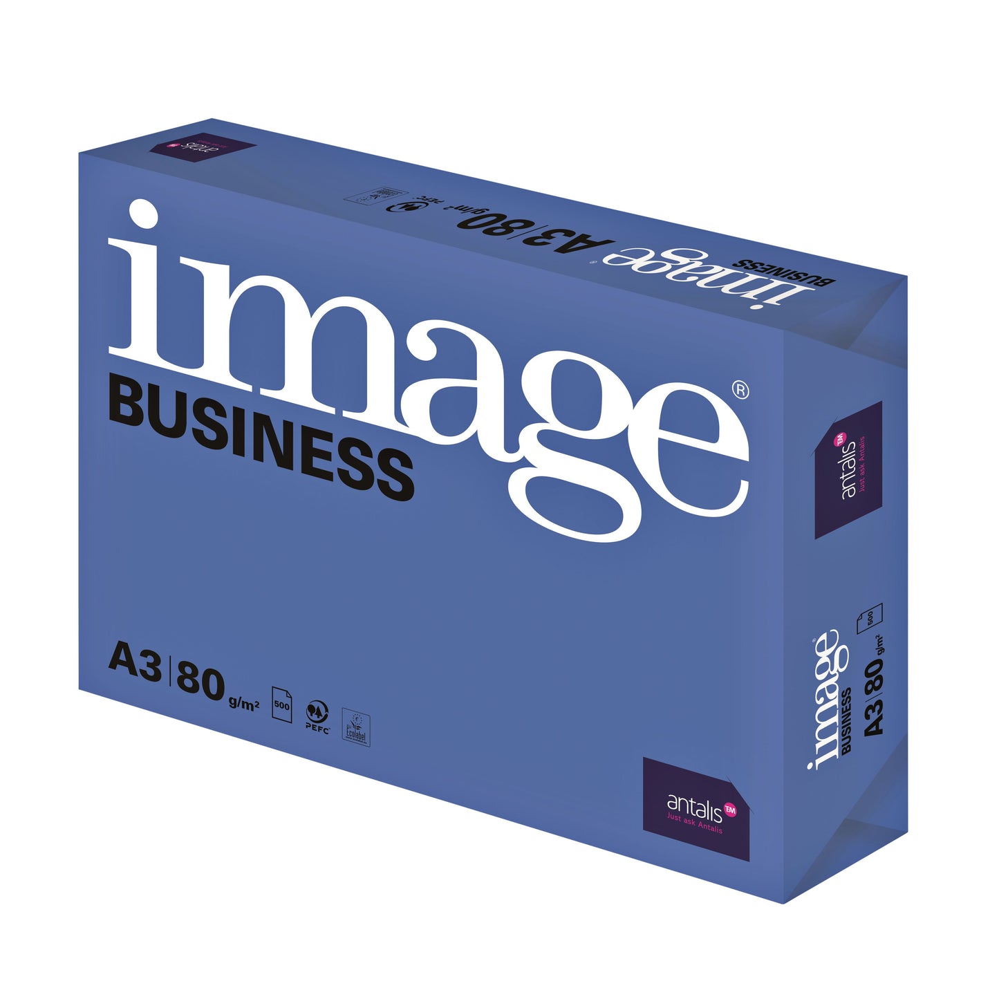 Image -  Kopieerpapier Business A3 80gr wit 500 vel | 5 stuks