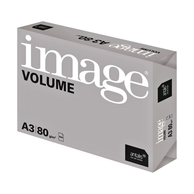 Image - Kopieerpapier Volume A3 80gr wit 500vel | 5 stuks