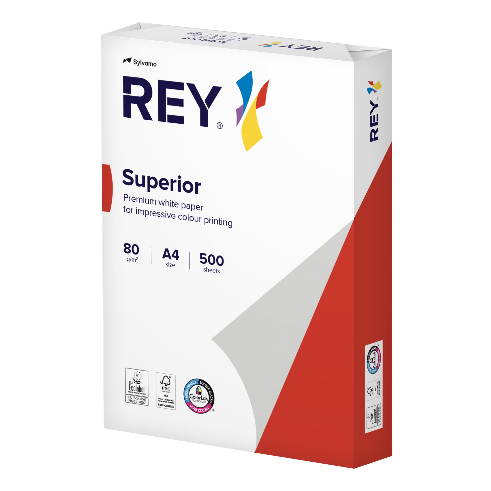 Rey -  Kopieerpapier superior a4 80gr wit