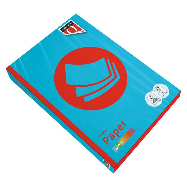 FASTPRINT - Papier Fastprint A3 80gr Azure Blue | Packung mit 500 Blättern