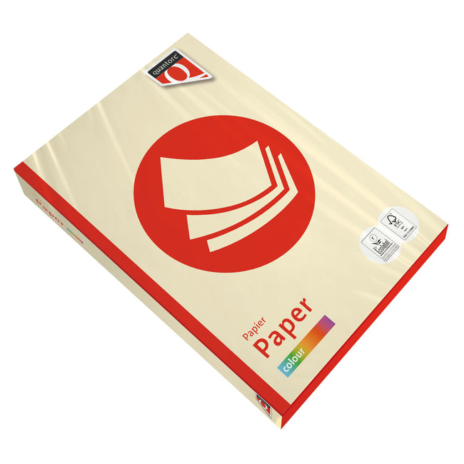 Quantore -  Kopieerpapier colour a4 120gr ivoor