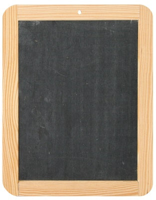 Klika -  Krijtbordje met houten rand 19x24 cm