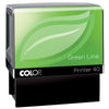 Colop - tampon Green Line Printer Imprimante 40, max. 6 lignes, pour les Pays-Bas, ft. 23x59mm