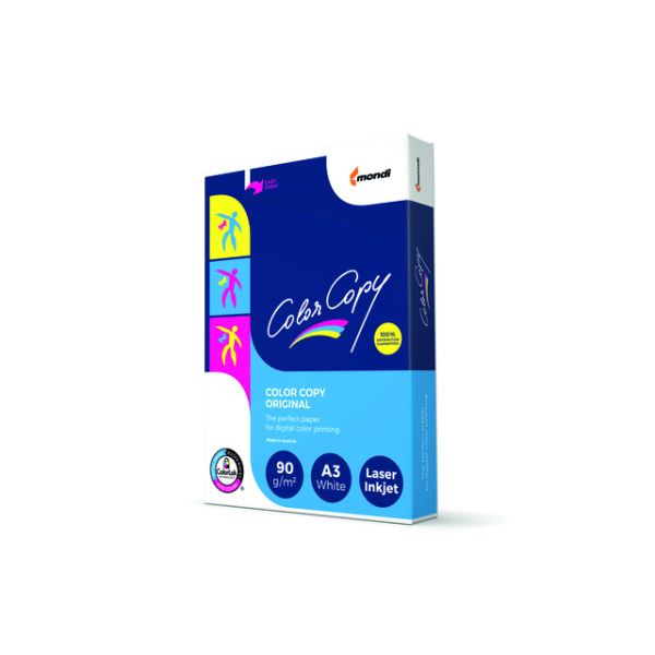 Copia a colori - Carta laser A3 90gr bianca 500 fogli