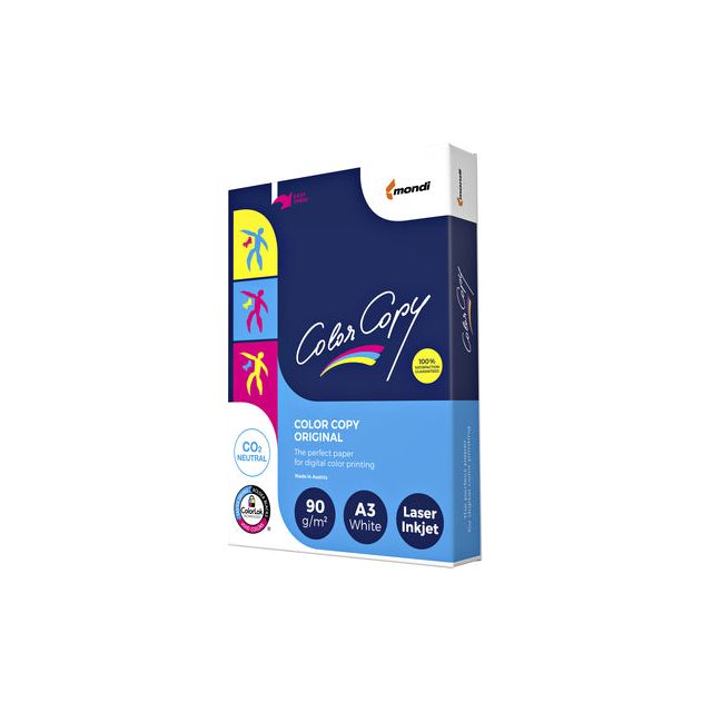 Quantore - Laserpapier Color Copy A3 90gr wit 500vel | 5 stuks