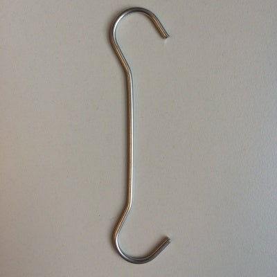 Klika – Doppelhäkel-/Fadennadel 125 cm, 50 Stück, blaugrau