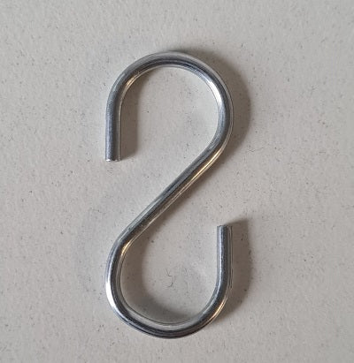 Klika - Gancho de alambre S 36 mm espesor 2 mm 50 piezas