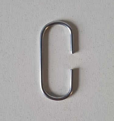 Klika - Gancio per filo a C 40 mm 50 pezzi 60 pezzi