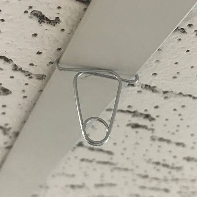 Klika - Sistema di fissaggio a soffitto in filo mini 100 pz