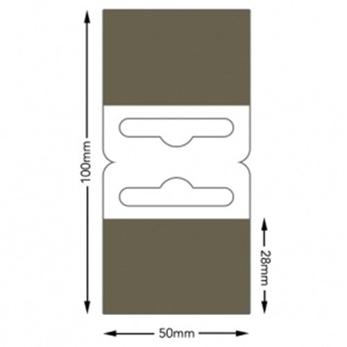 Klika -  Hang-ups dubbel 50x50mm slot 2000