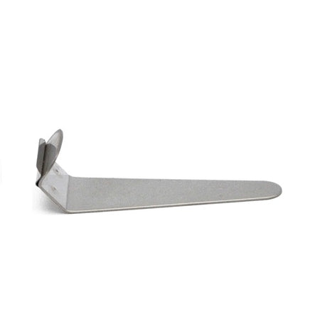 Klika - Portatarjetas de precio metal acero inoxidable 75x27mm