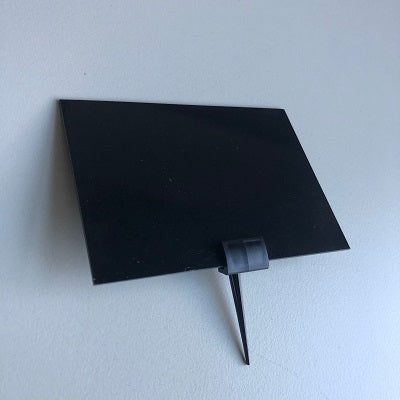 Klika -  Prijspen kunststof zwart lengte 5cm 10st 20 stuks