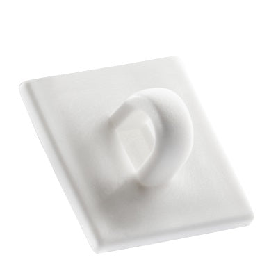 Klika - Occhiello adesivo 19x19 mm bianco 100 pezzi 11 pezzi